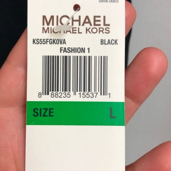 New with tags MK mens black tee size L - Picture 8 of 8